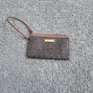 Calvin Klein Wrislet brown monogram logo